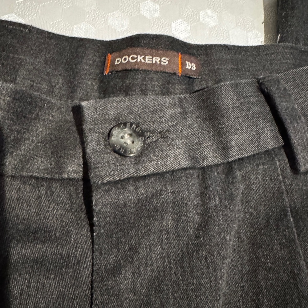 Dockers Charcoal Dress Pants for Men